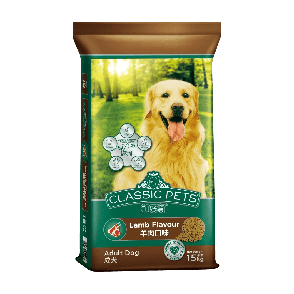 Classic Pets 加好寶 狗乾糧 風味羊肉成犬配方 15KG