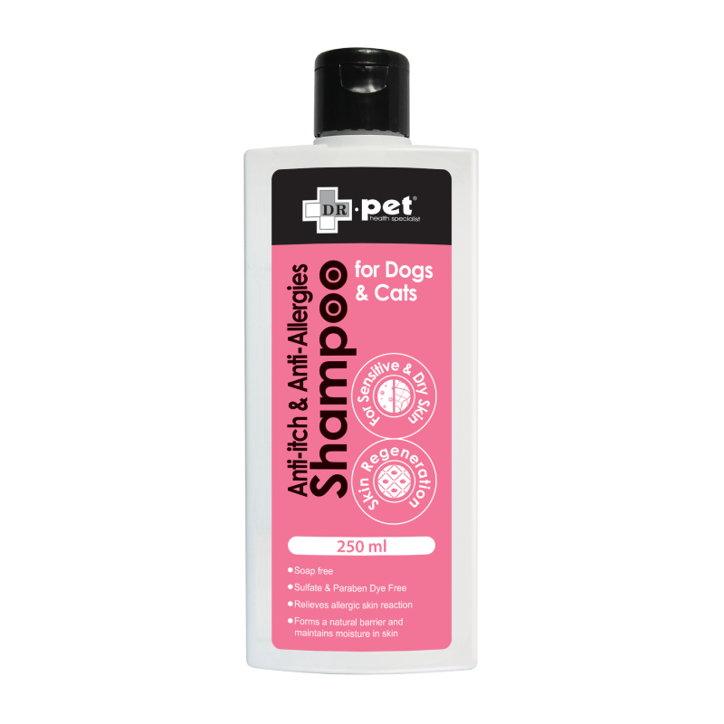 DR.pet 保濕止癢防敏感潔毛液 250ml