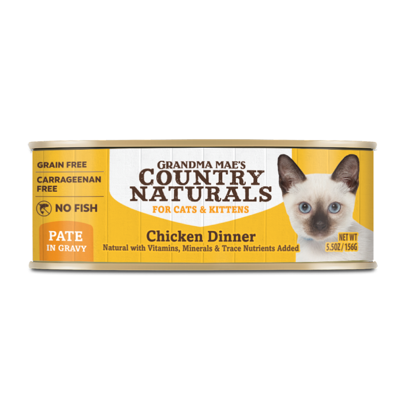 Grandma Mae's Country Naturals 貓罐頭 嫩雞配方 156g