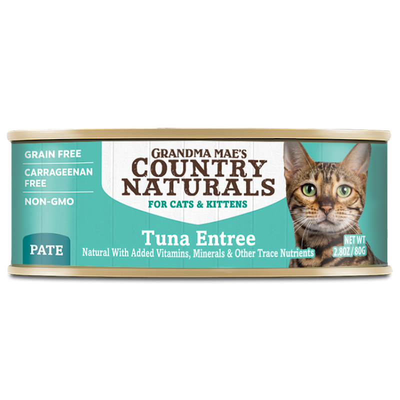 Grandma Mae's Country Naturals 貓罐頭 深海吞拿魚配方 80g