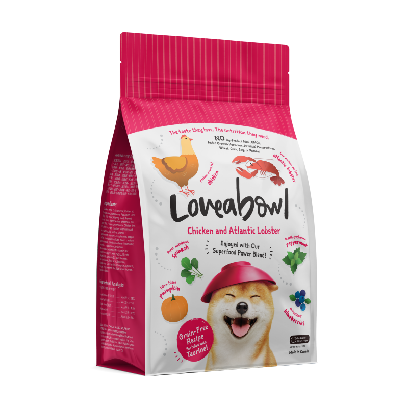 Loveabowl 狗乾糧 無穀物龍蝦雞肉海陸配方 1.4KG │ 4.5KG │ 10KG