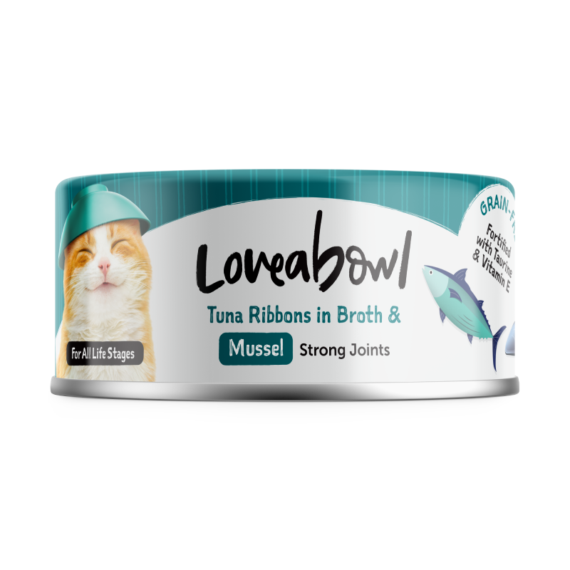 Buddy Gift - Loveabowl 貓罐頭 無穀物雪絨嘟嘟雞系列│無穀物絲滑香香魚系列 70g (味道隨機)