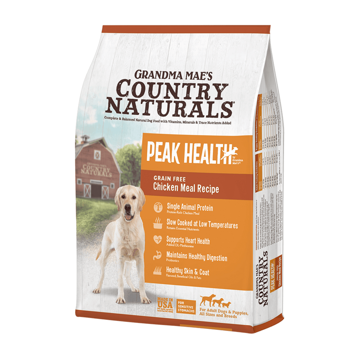 Grandma Mae's Country Naturals 狗乾糧 Peak Health 無穀物雞肉精簡配 4LB │ 12LB │ 23LB