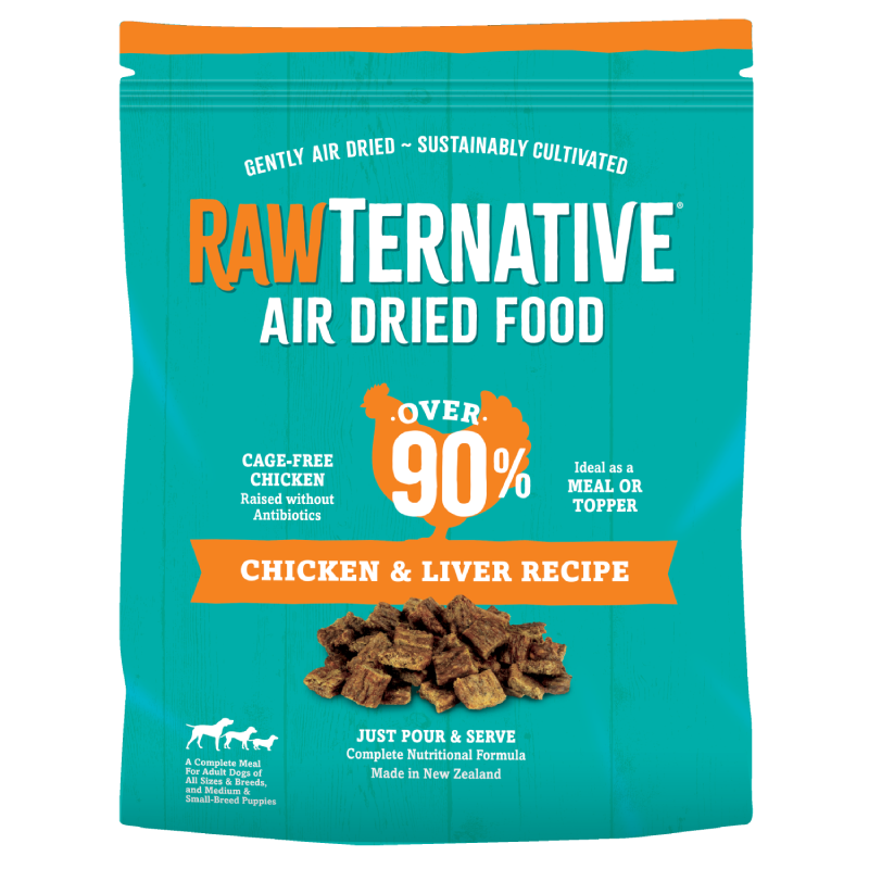 Rawternative 風乾生肉狗糧 無激素走地雞風乾配方 5oz │ 1LB │ 3LB