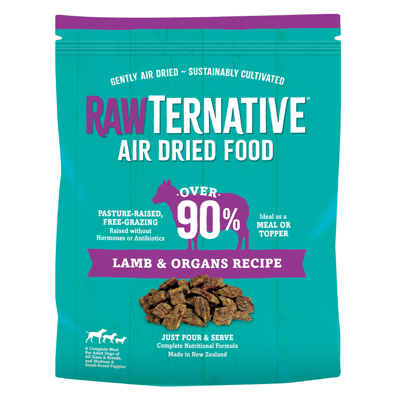 Rawternative 風乾生肉狗糧 無激素草飼羊風乾配方 5oz │ 1LB │ 3LB