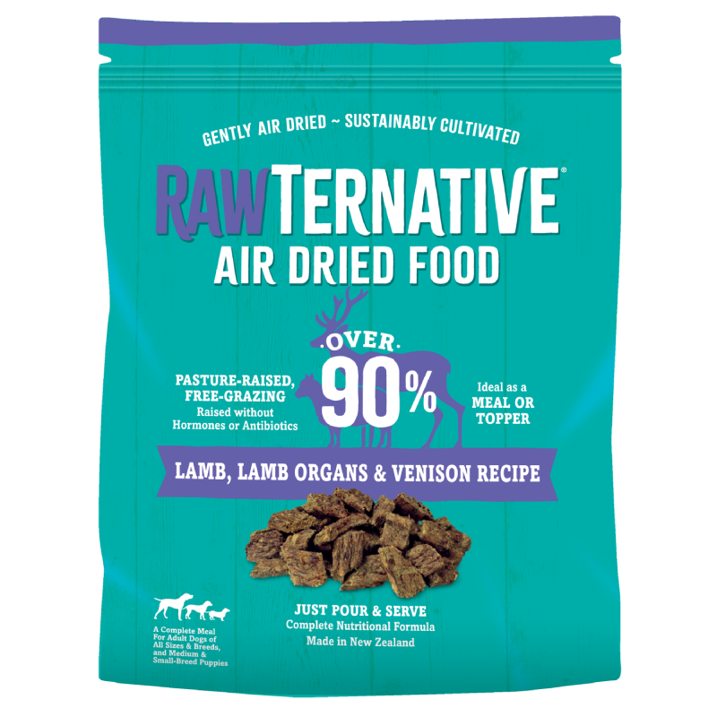 Rawternative 風乾生肉狗糧 無激素草飼羊鹿肉風乾配方 5oz │ 1LB │ 3LB